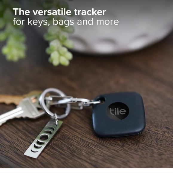 Tile Mate 1-Pack. Black. Bluetooth Tracker, Keys Finder and Item Locator for Key - Picture 3 of 4